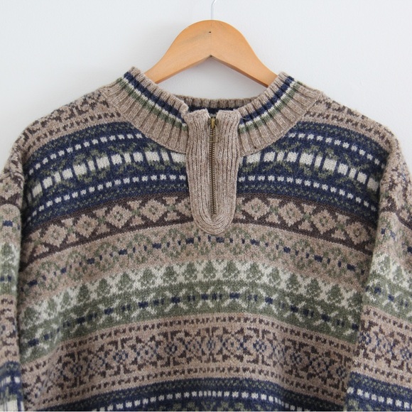 Vintage wool blend sweater - Picture 2 of 5